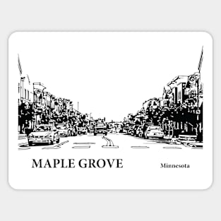 Maple Grove Minnesota Sticker